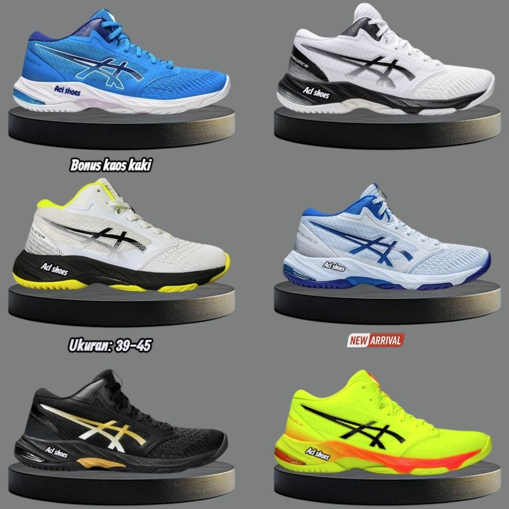 Sepatu Volly Netburner Import Sepatu Voli Sepatu Olahraga Pria Wanita Import Sepatu Badminton Voly V
