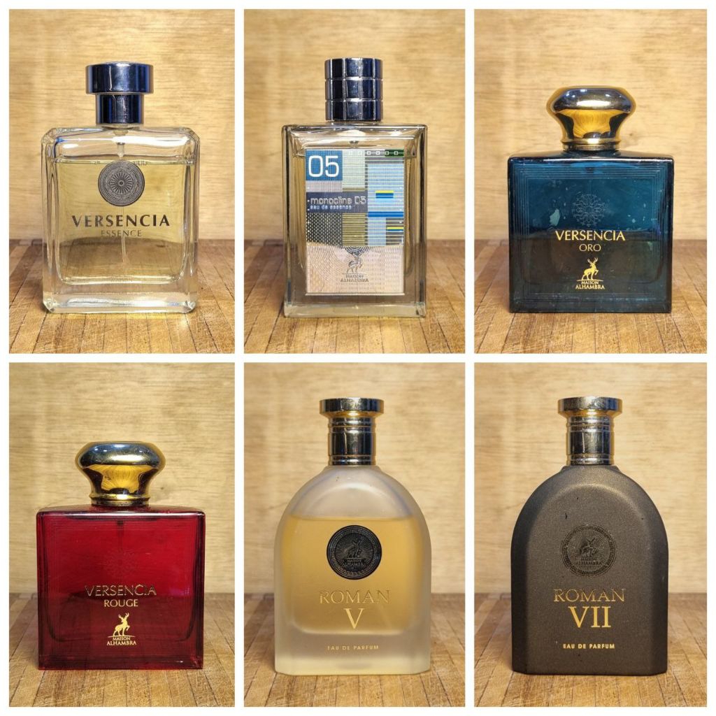 1ml ALHAMBRA | Versencia Essence Monocline 05 Oro Rouge Roman V VII Exclusif Tabac Rose The Artist B