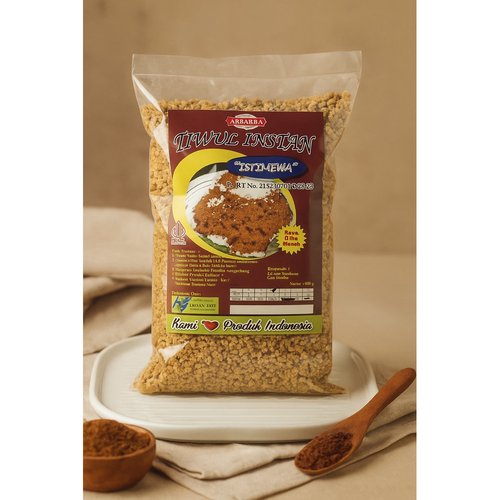 

Tiwul Instan (gula merah)