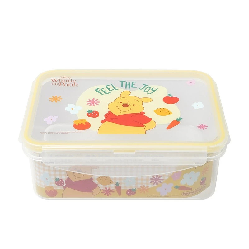 Solo Corner Disney Series Winnie the Pooh Lunch 1500ml Food Box Food Storage Tempat Makan Karakter D