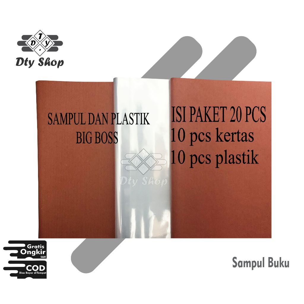 

PROMO SAMPUL BUKU BIGBOS CAMPUS ISI 20PCS SAMPUL BUKU SEKOLAH PAKET KERTAS SAMPUL DAN PLASTIK
