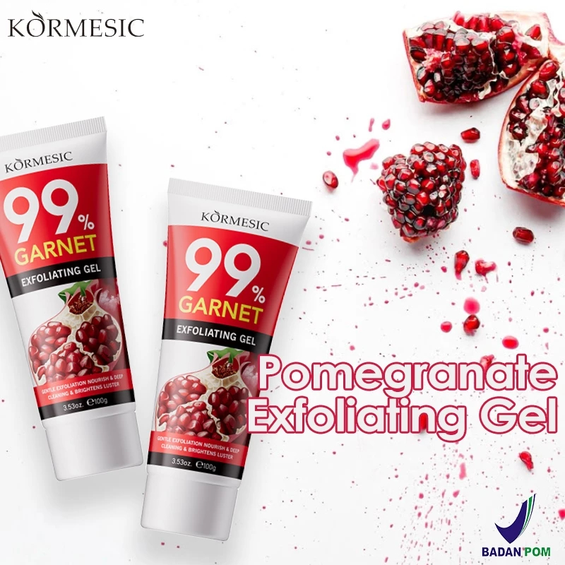 [BPOM]Kormesic Pomegranate Skincare Exfoliating Gel Perawatan Kulit Wajah