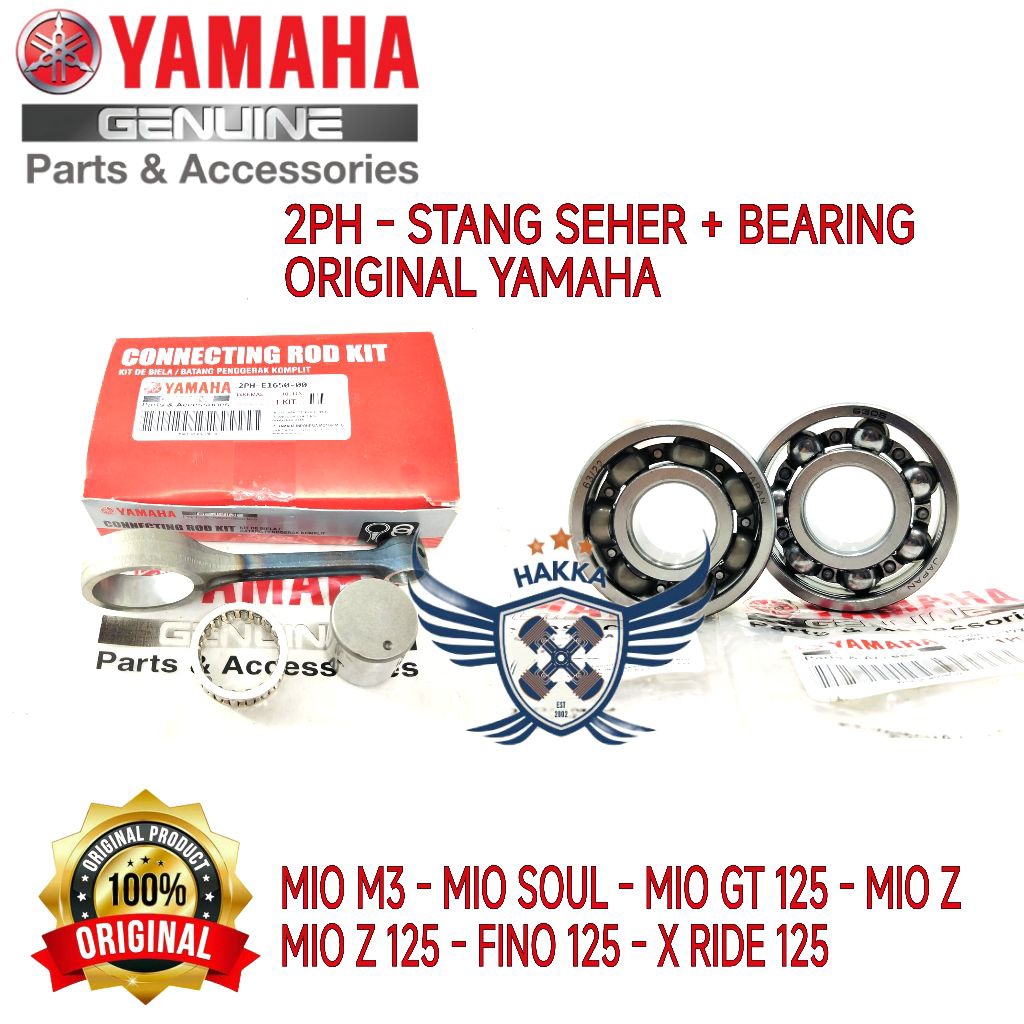 2PH ORIGINAL STANG SEHER + BEARING YAMAHA MIO M3, STANG SEHER YAMAHA MIO Z, STANG SEHER YAMAHA MIO Z