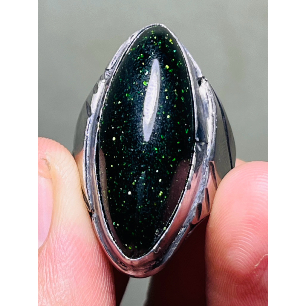Cincin pria black oval papua model pandan