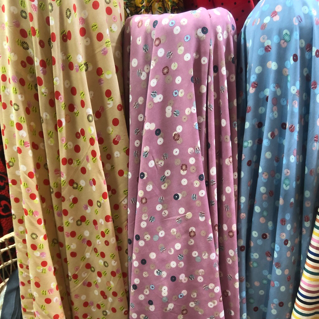 kain moscrepe motif bunga - kain moscrepe motif original - kain moscrepe motif premium chk