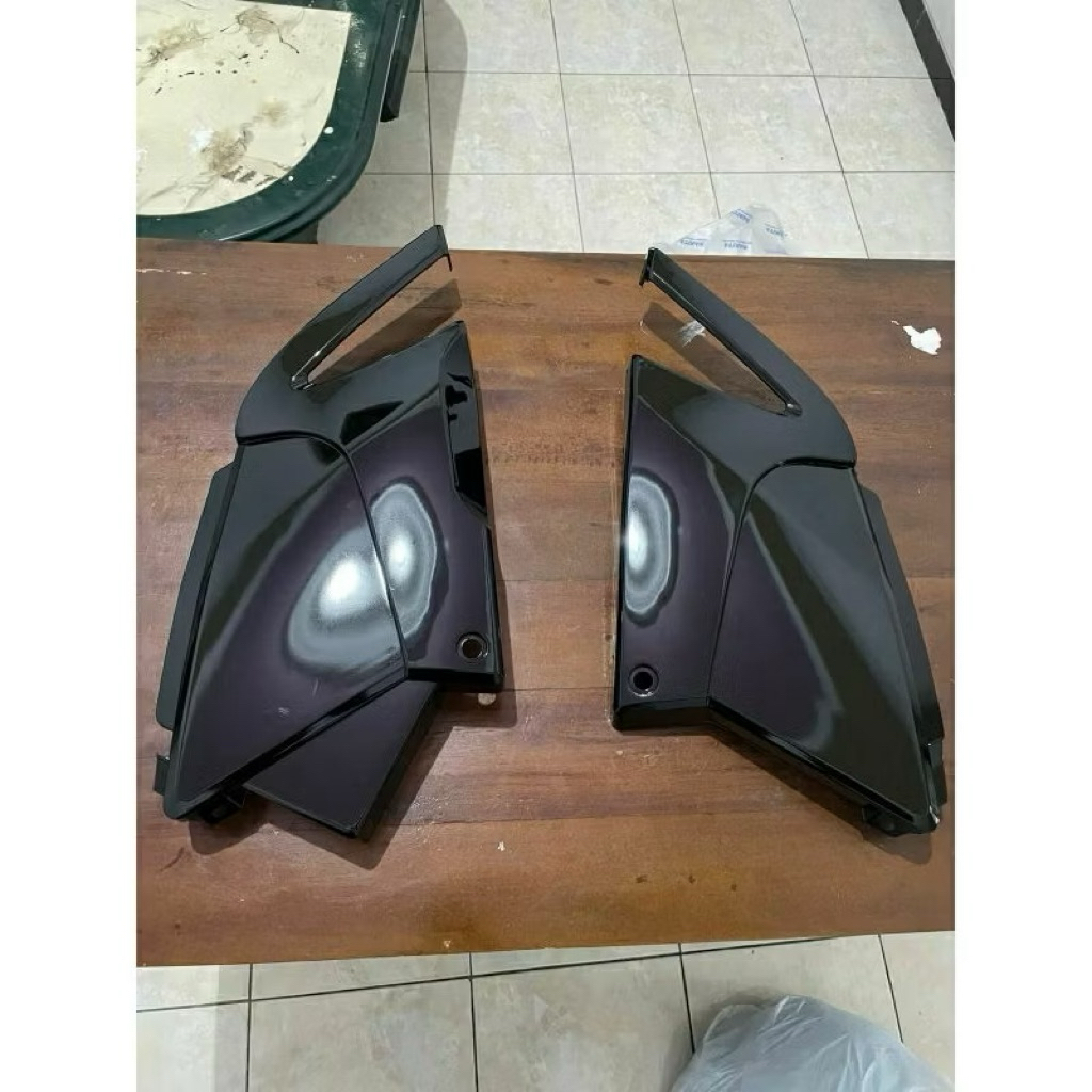 Tempong tutup cover box bok aki honda tiger revo tirev bahan tebal mirip original