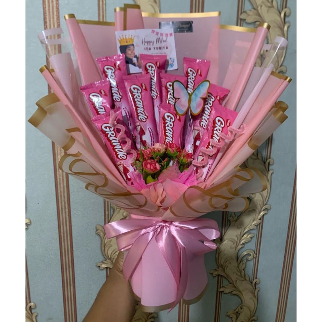 

Buket isi nabati Grande 10 pcs (Pink)