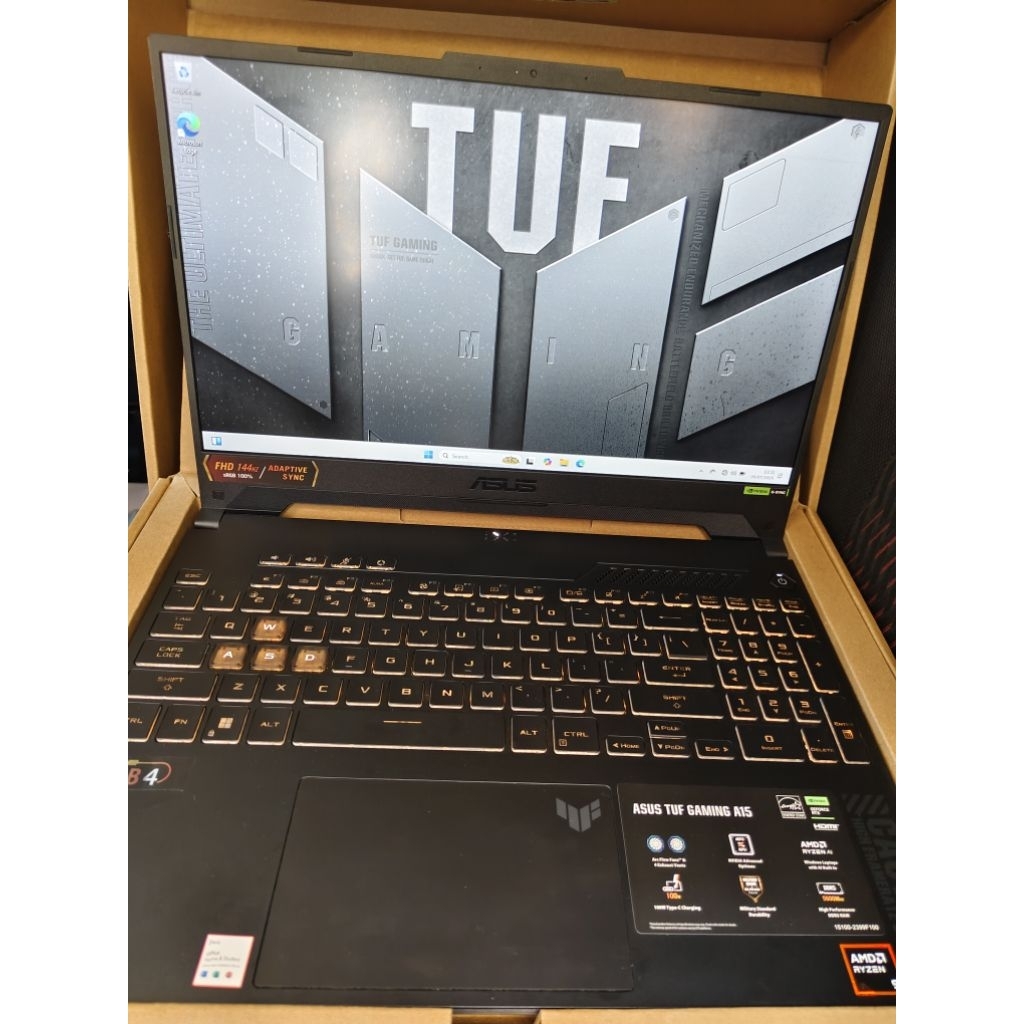 ASUS TUF Gaming A15 (2024) Ryzen 9 + RTX 4060 (Second/Bekas)