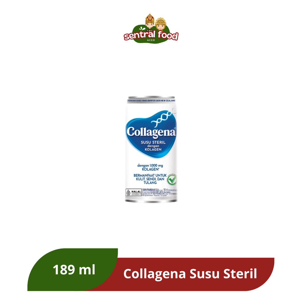 

Collagena Susu Steril dengan Kolagen Kaleng 189 ml
