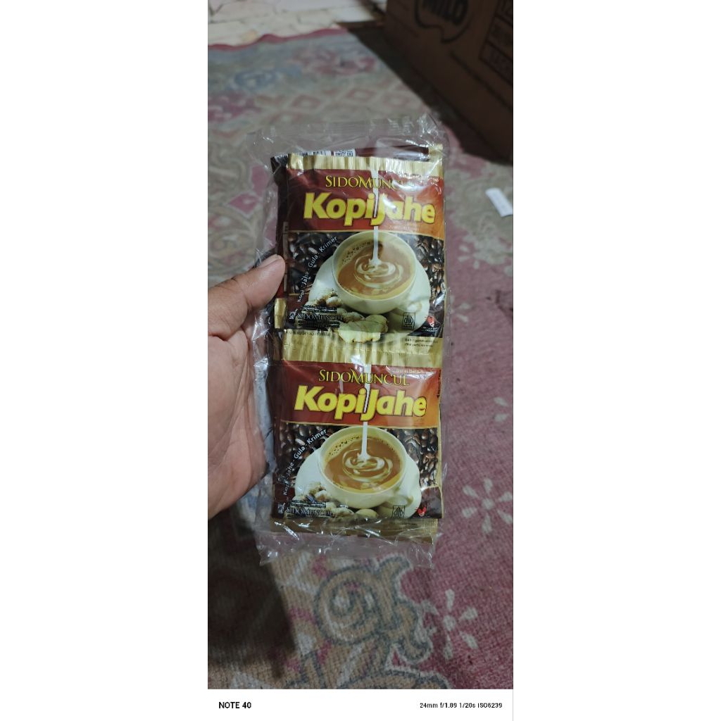 

kopi jahe sidomuncul per pack isi 10 sachet