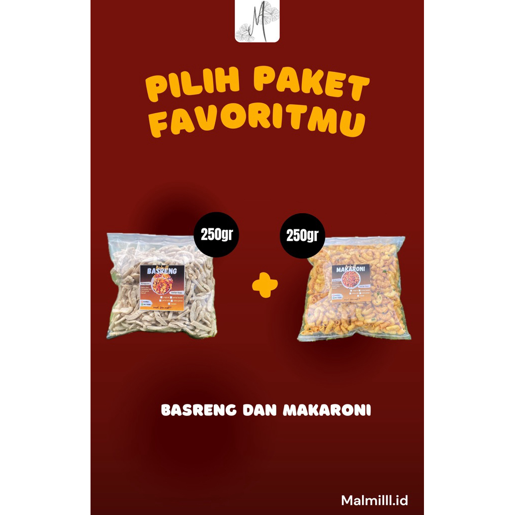 

Paket Bundling Hemat! Basreng dan Makaroni