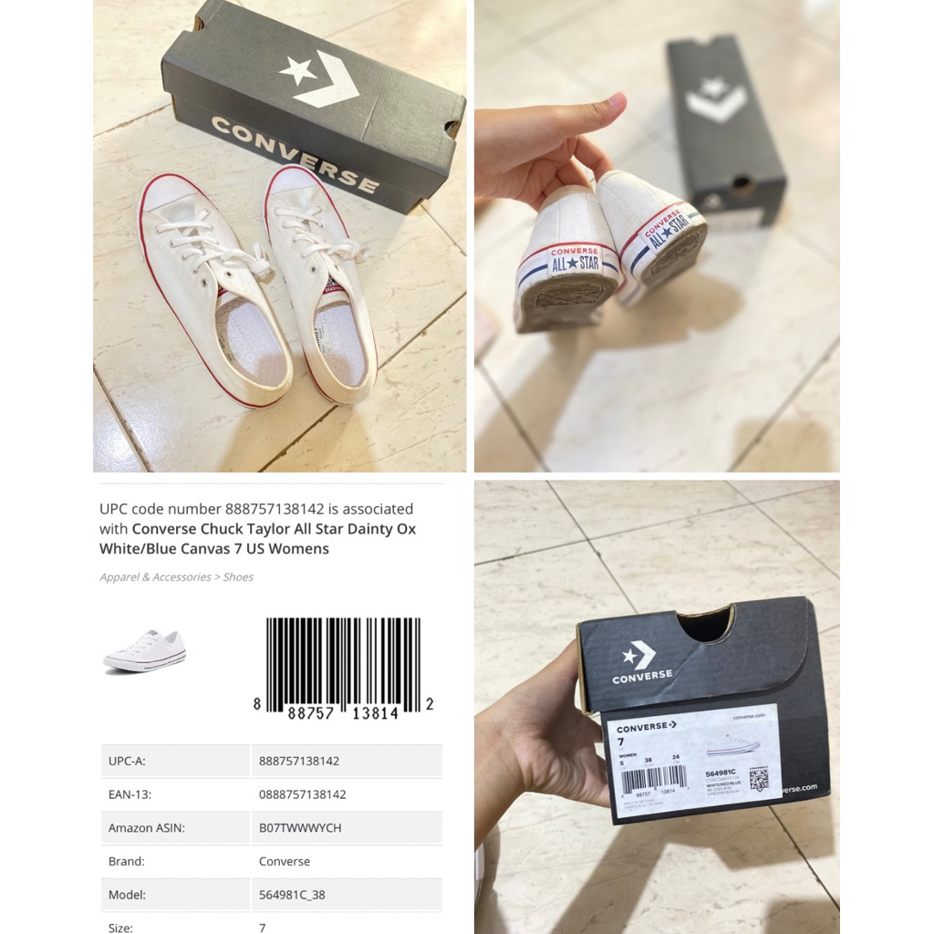 Converse CTAS dainty ox women original