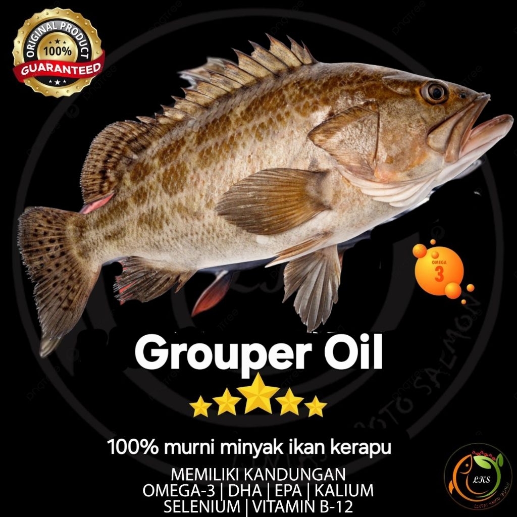 MINYAK IKAN KERAPU PERISA PENGUAT AROMA IKAN KERAPU