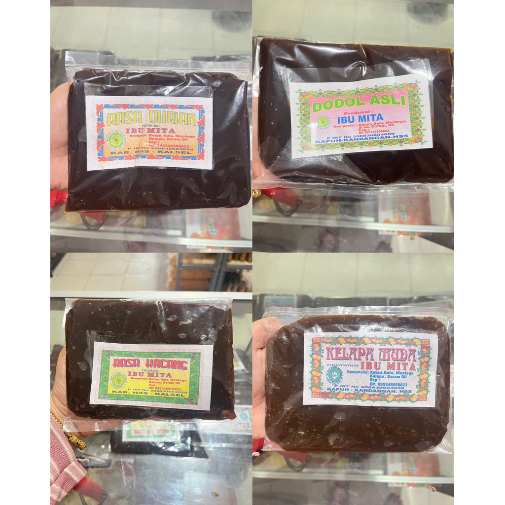 

( Besar ) Dodol Asli Kandangan Produksi Ibu Mita