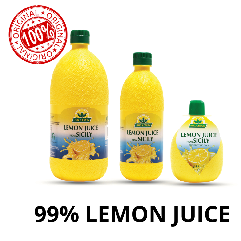 

ITAL LEMON JUICE 100% FROM CONT.