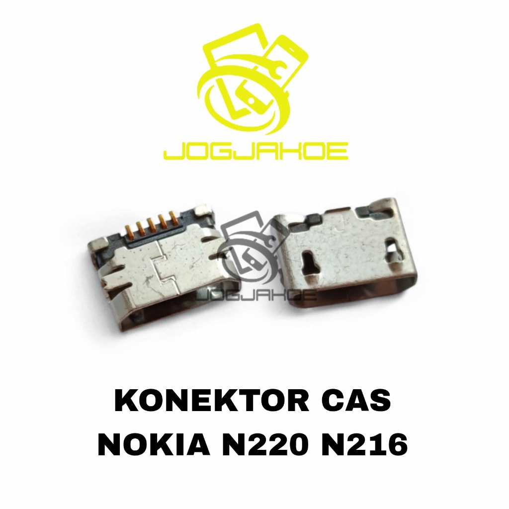 KONEKTOR CHARGER NOKIA N220 N216 USB CHARGER PLUG IN CON CAS TC