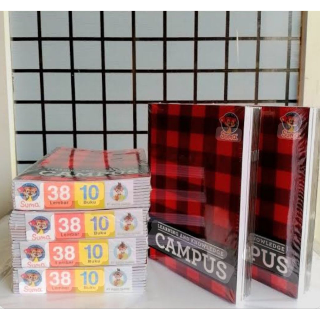 

Buku Tulis Campus Suma 38 lembar – kertas halus dan berkualitas | Ringkas & Praktis | Buku sekolah murah