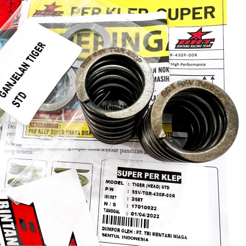 Super Per Klep BRT Tiger Megapro Old Primus GL-Pro GLMax GL Series Tiger Revolution Plus Ganjelan