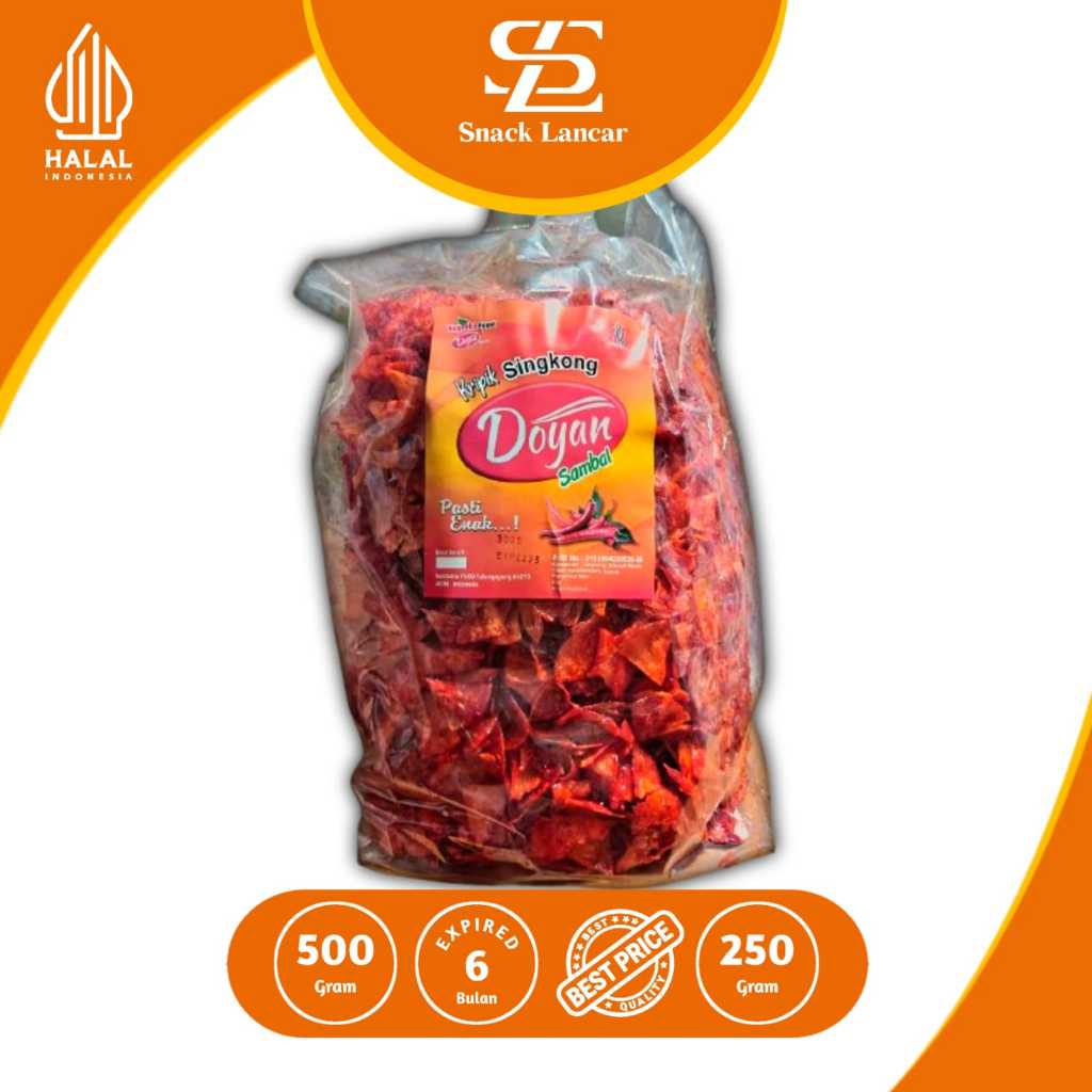 

Keripik Kripik singkong sambal sinjai pedas manis basah lengket singkong doyan kiloan
