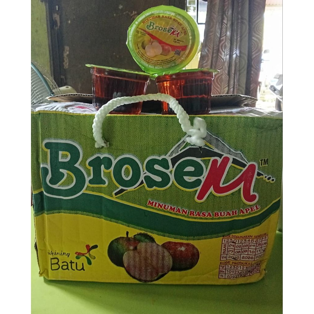 

minuman sari apel harga/ gelas cup asli kota batu malang