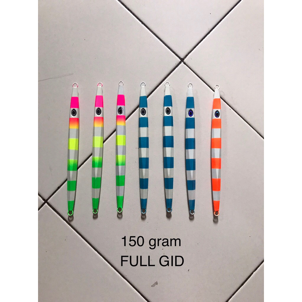 Metal jig 150 gram Full GID