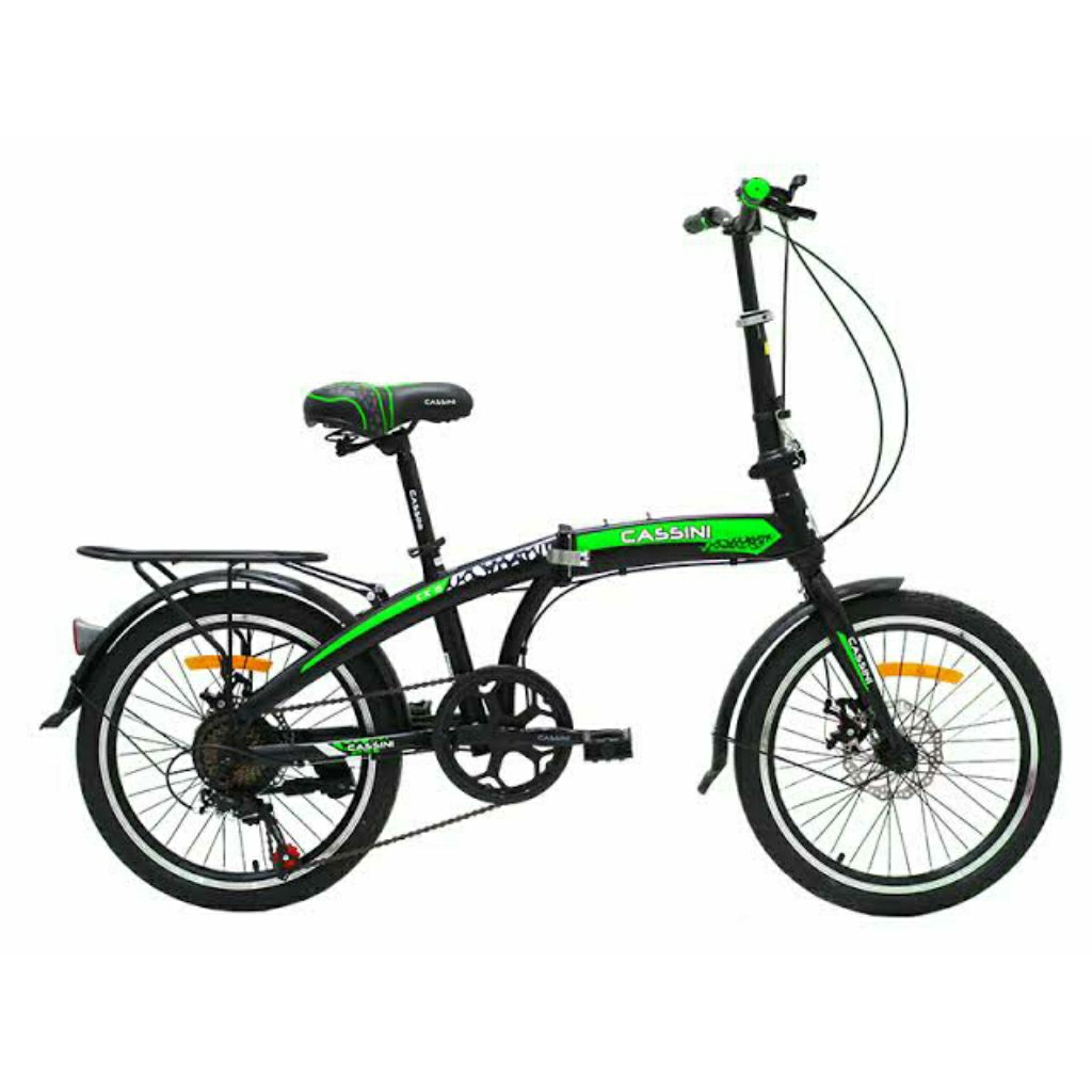 Sepeda Lipat CASSINI CX-6 // Folding Bike/ 7Speed / Disc Brake