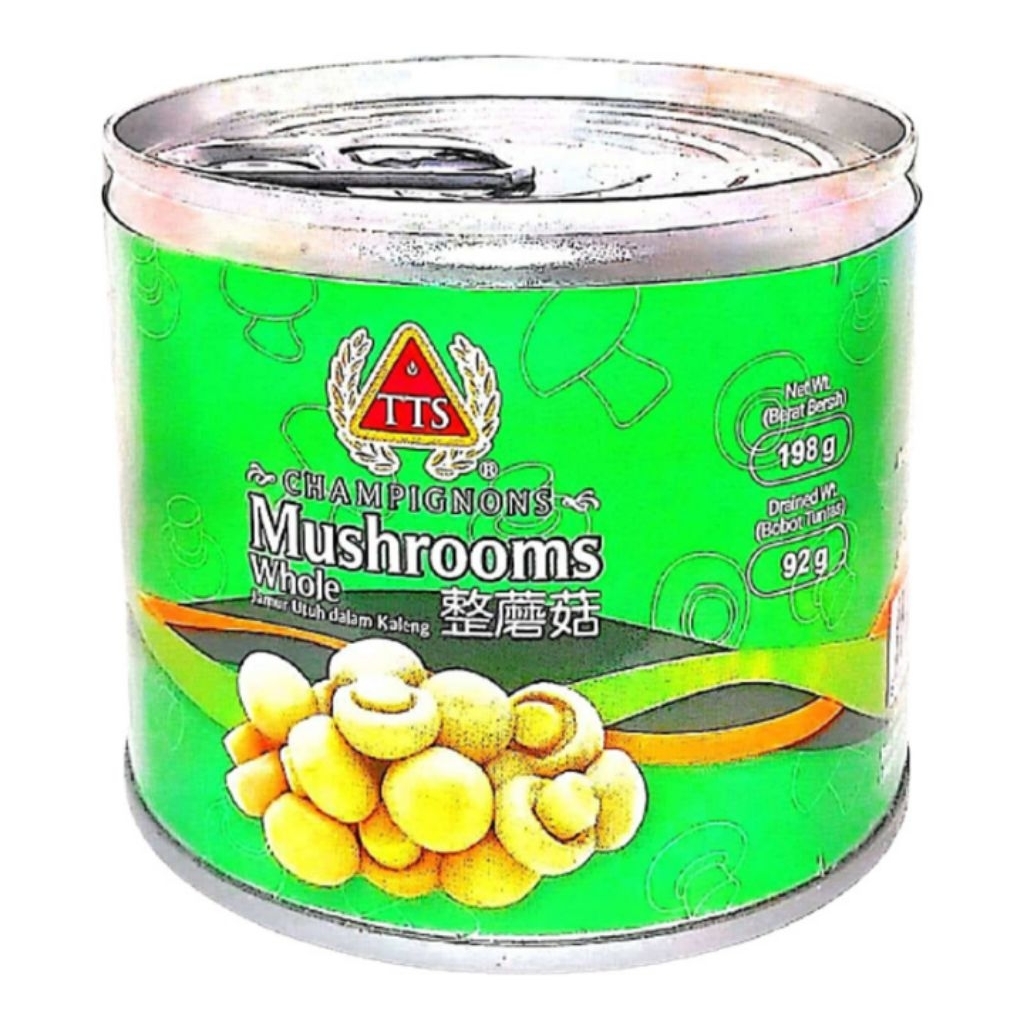 

TTS Champignons Mushrooms Kemasan kaleng 198g