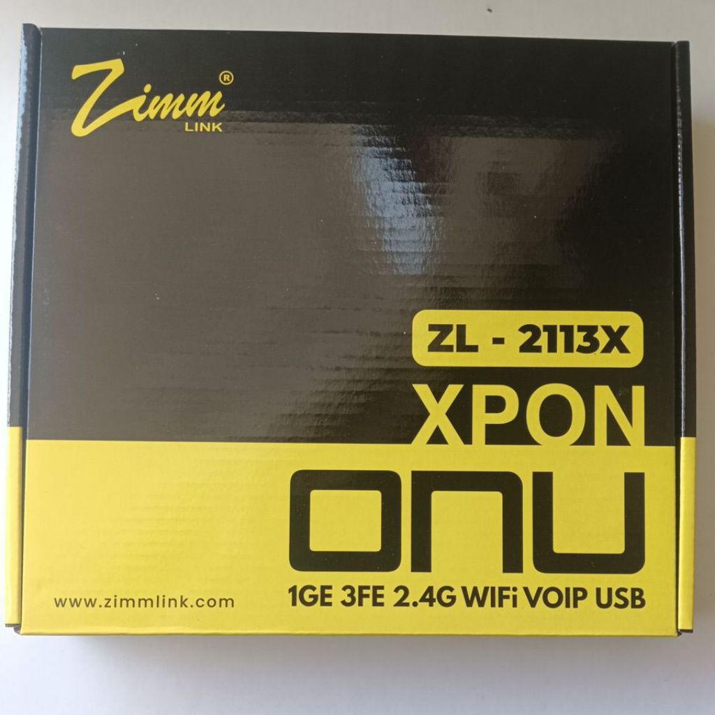 Modem Zimmlink Xpon ZL - 2113X New