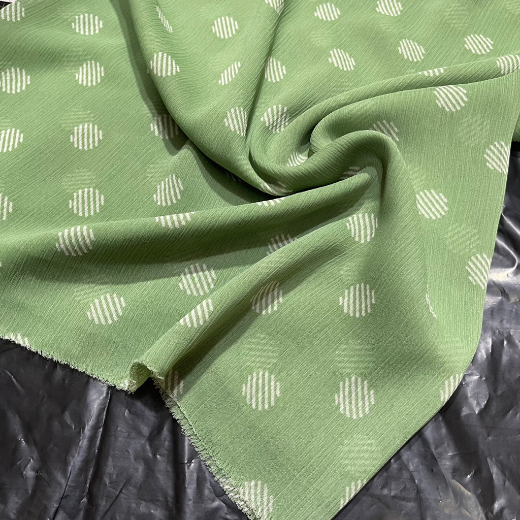 Kain Ceruty Yoryu - Kain Sifon Polkadot - Kain Motif polkadot