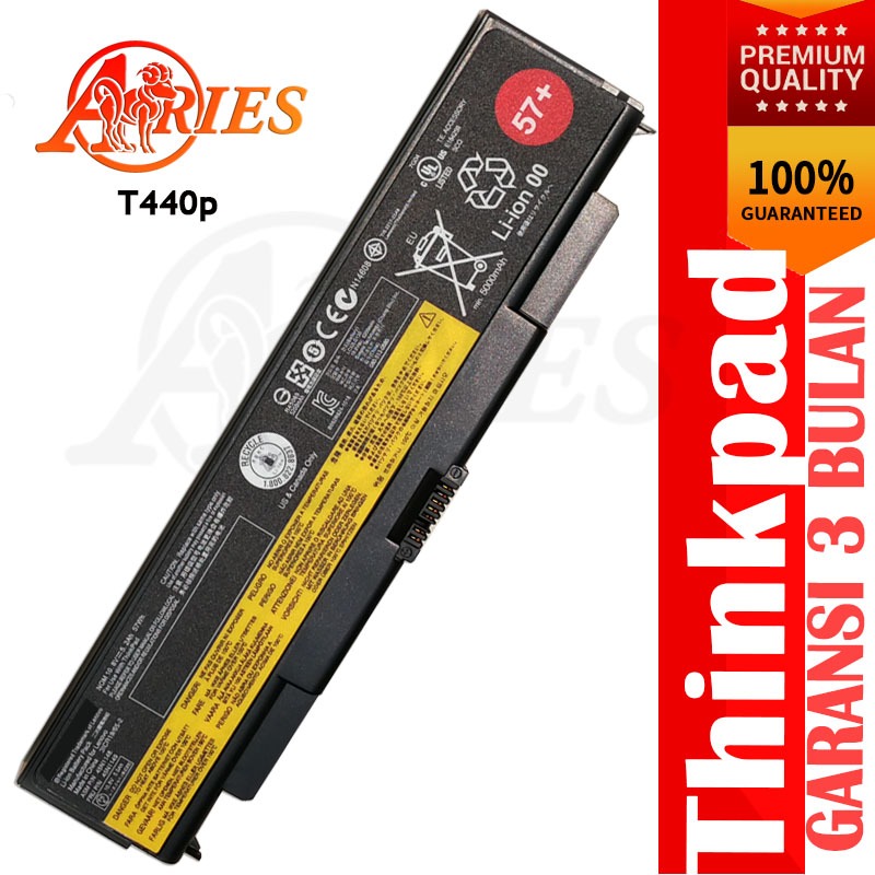 Baterai / Batre Laptop T440P T540P W540 L440 L540