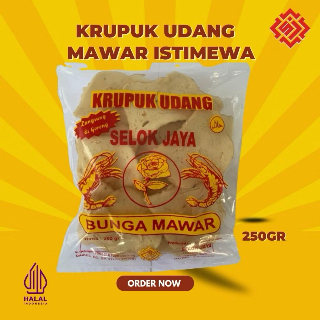 

KRUPUK UDANG ISTIMEWA 250g