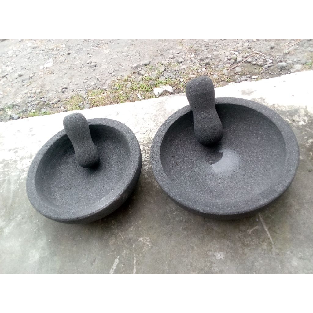 Cobek mangkok tahu Tek jumbo besar 30cm