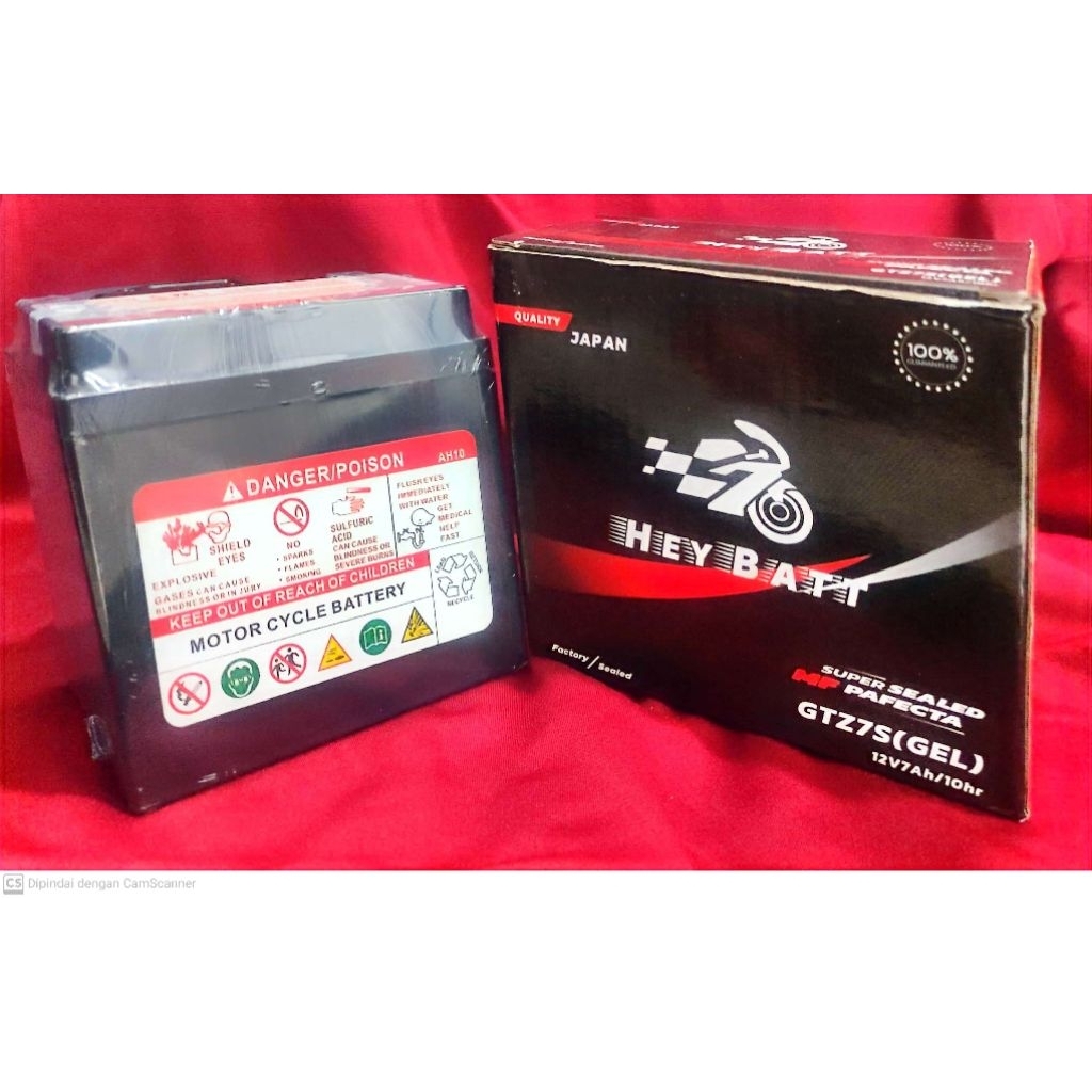 AKI MOTOR GEL GTZ7S/GTZ6V AKI VARIO/FAZIO/NMAX/AEROX