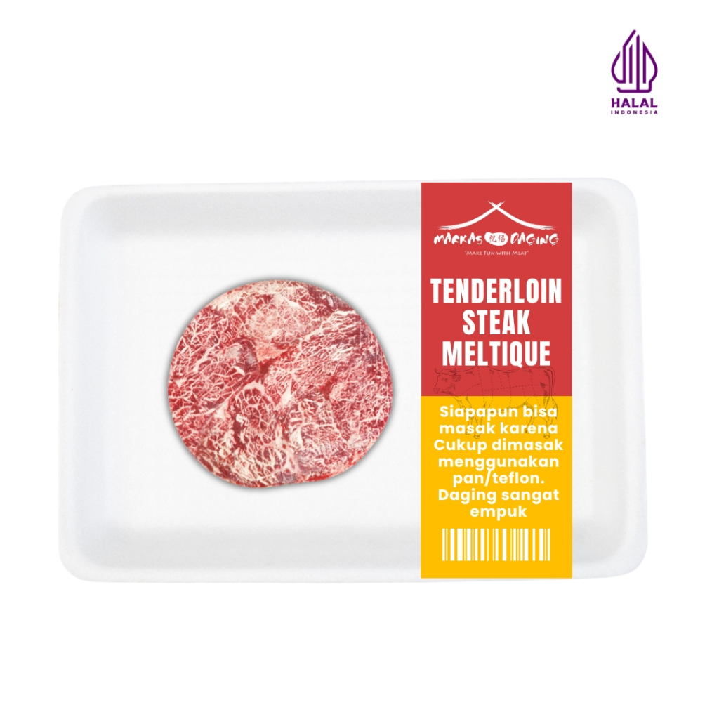 

DAGING STEAK TENDERLOIN MELTIQUE / STEAK ALA WAGYU / BBQ - Markasdaging