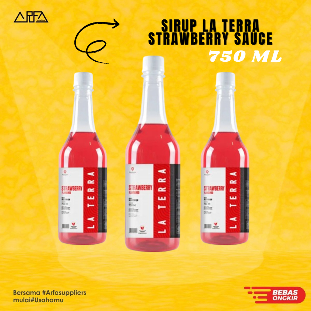

Sirup La Terra Strawberry Sauce 750 ml