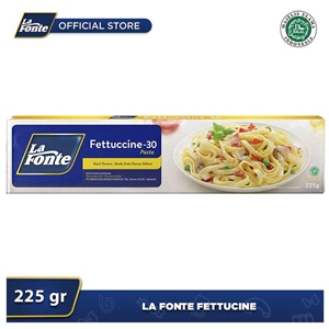 

La Fonte Fettuccine Box 225G - PROMO TERMURAH 10.000 Mie Pasta Italia Premium