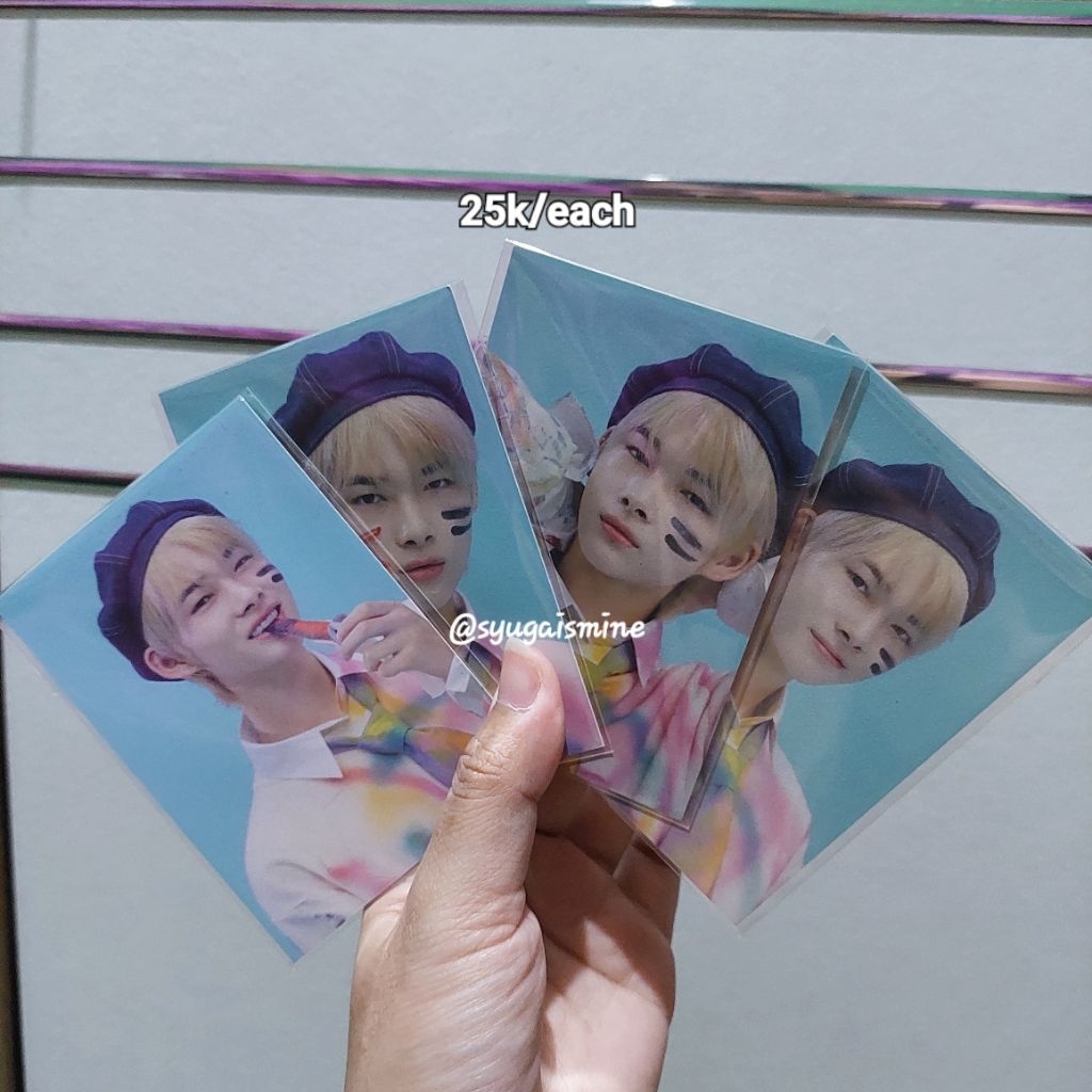 photocard mpc enniversary enhypen hybe insight 001 002 niki ni_ki riki