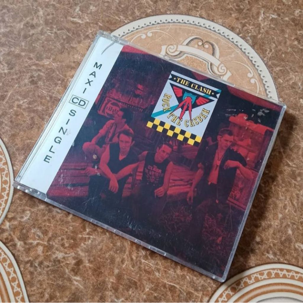 The Clash - Rock The Casbah (CD, Maxi) (Columbia, Columbia - 656814 2, COL 656814 2)