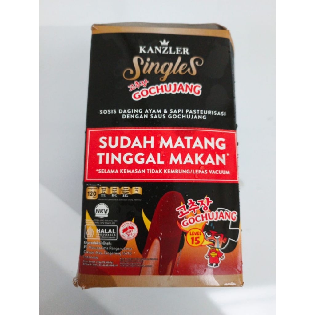 

KANZLER SINGLES SOSIS GOCHUJANG 60g