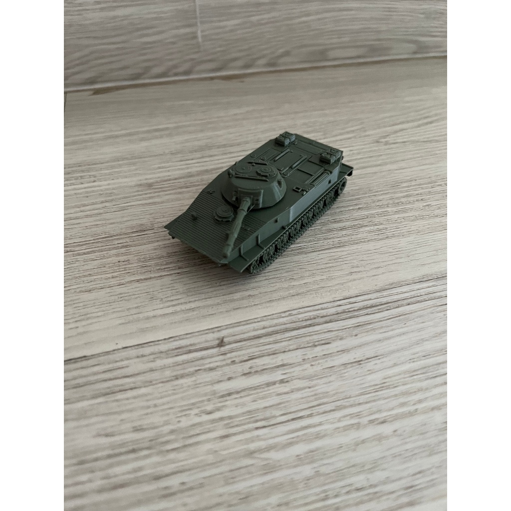 Tank Amfibi PT-76, scale 87, 3d printed tank, diecast militer