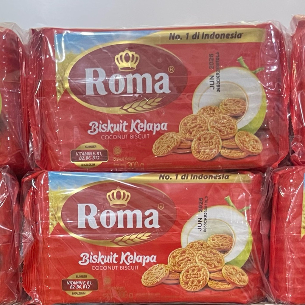 

Roma Biskuit Kelapa 300g Biscuit Kelapa Roma Coconut Biscuit Camilan Keluarga