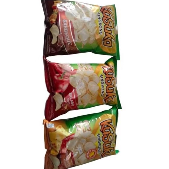 

camilan Snack kusuka singkong 60g ( 2.11 oz ) Varian - balado spicy - grilled cheese - barbeque