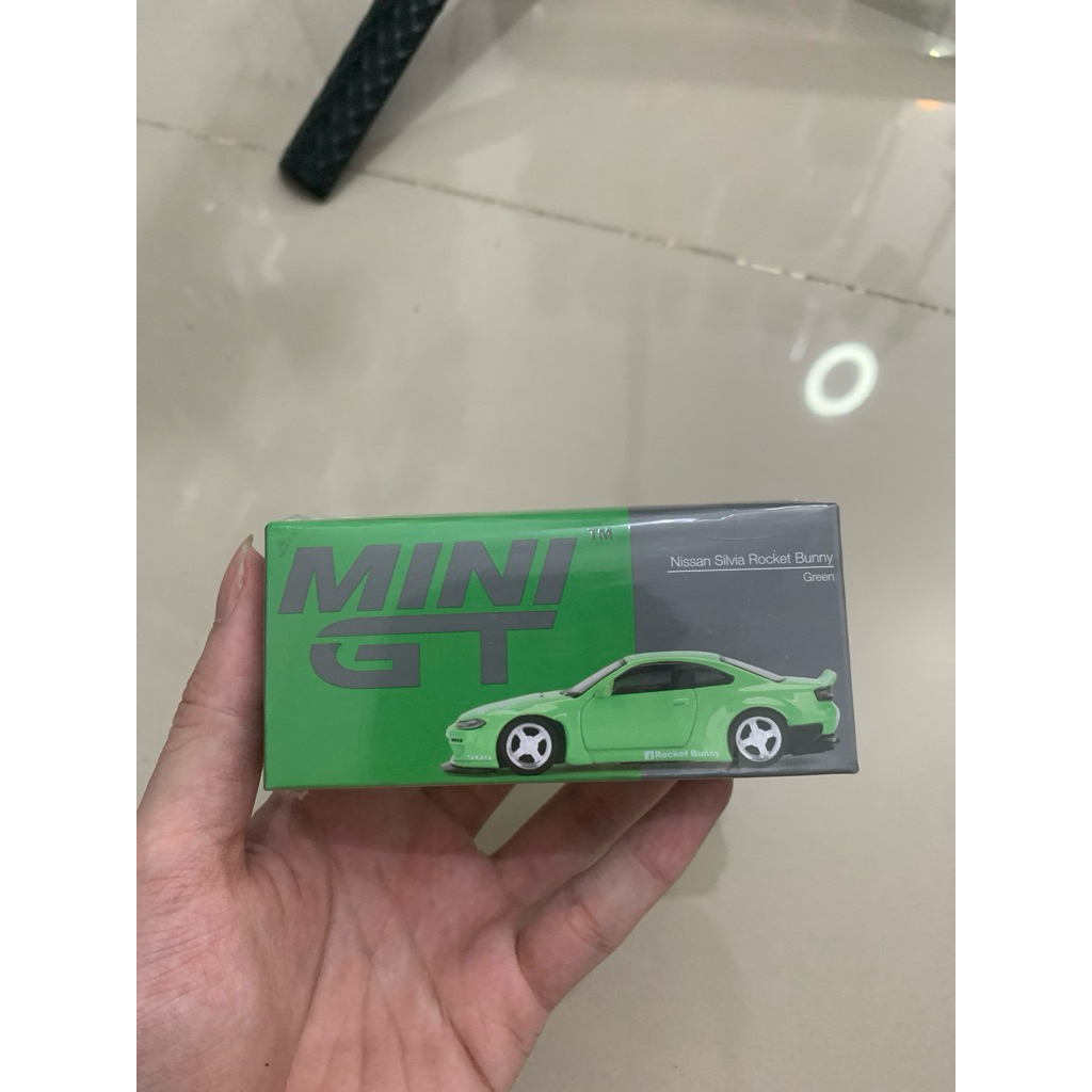 MINI GT Nissan Silvia Rocket Bunny Green
