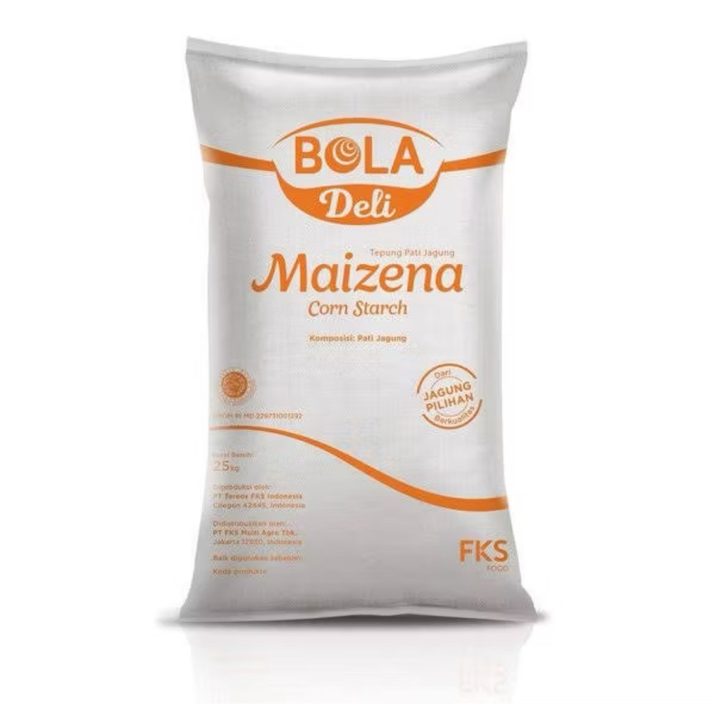 

1 KG MAIZENA CURAH MERK BOLA DELI / MAIZENA BOLA DELI 1KG