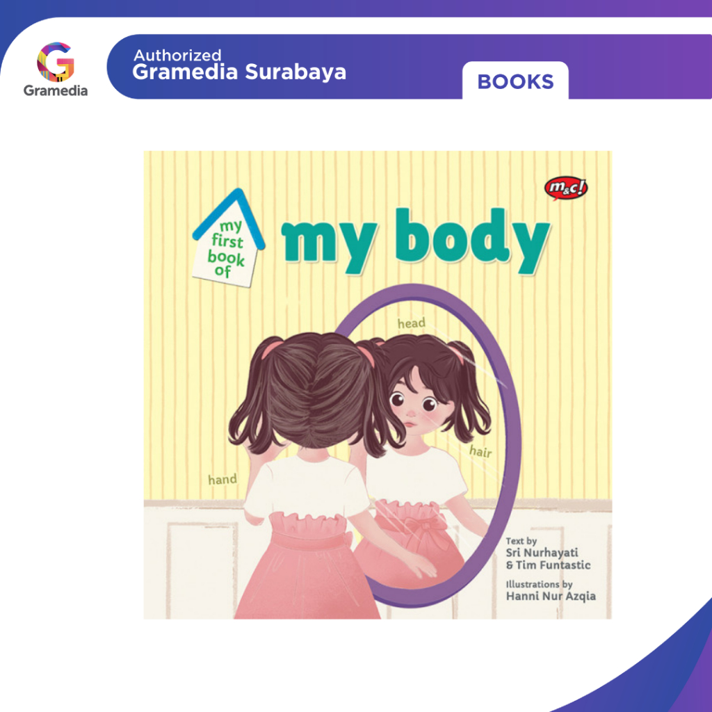 Gramedia Surabaya -  My First Book of My Body