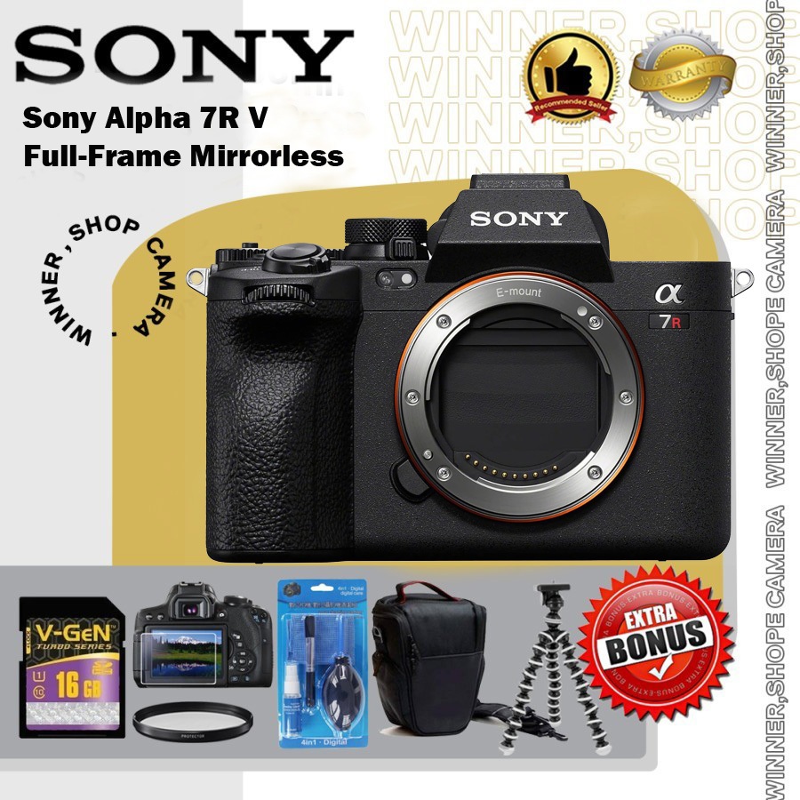 SONY A7RV / Kamera Alpha A7R mark 5 / Kamera A7R V - GARANSI RESMI