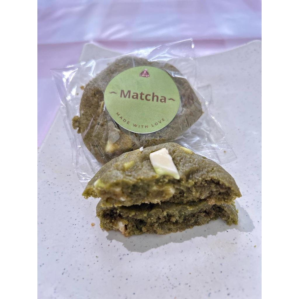 

Soft Cookies Matcha | Cookies Dough