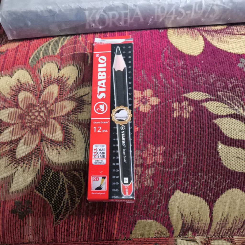 

STABILO PENSIL 2B EXAM GRADE BISA DIGUNAKAN UNTUK KOMPUTER (1 PAK)