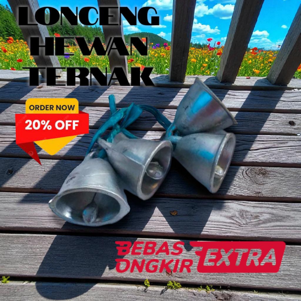 kalung lonceng sapi dan kambing