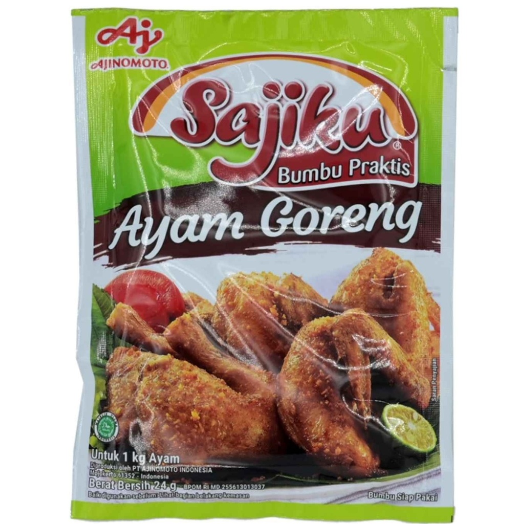 

SAJIKU TEPUNG BUMBU AYAM GORENG TRADISIONAL 24 GR